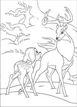 coloring page Bambi 2